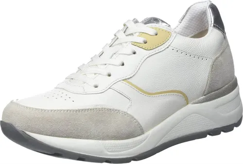 Bugatti Damen Sneaker 433-A6N04-1410-2021 Weiß/Beige Gr.39 in weiß von Bugatti