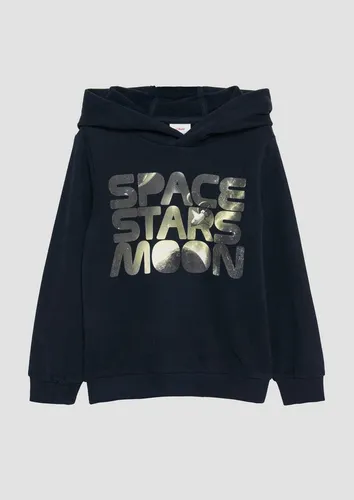 s.Oliver Sweatshirt Sweatshirt Wärmender Hoodie mit Frontprint