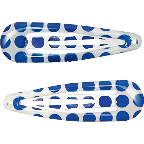 Spiegelburg 14883 Haarclip blau Streifen + Punkte beautiful Stars - 1 Stück