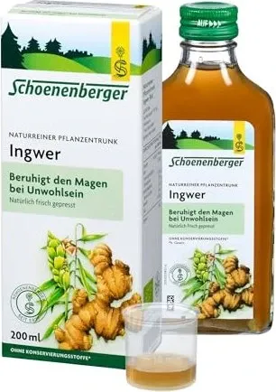 INGWER PFLANZENTRUNK Schoenenberger 200 ml