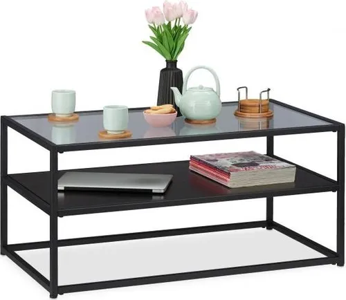 Eleganter Couchtisch aus Glas
