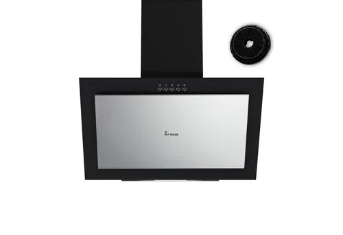 KKT KOLBE Wandhaube Dunstabzugshaube 60cm VTH601ED - Stylische kopffreie Dunstabzugshaube mit drei Leistungsstufen, individuell anpassbarem Teleskopschacht und LED-Beleuchtung, ideal für kleine Küchen.