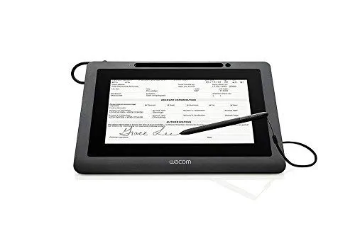 Signature Digital Wacom DTU-1031X 2540lpi (Leitungen für Daumen) 222.72 x 125.28mm USB Schwarz, Grau Tablett Grafiken (Aufbereitet)