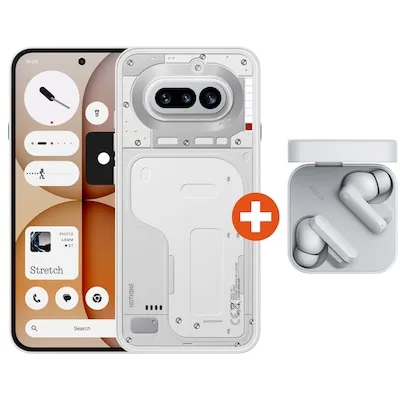 Nothing Phone (4a) 12/256GB Dual-SIM weiß mit CMF Buds 2a