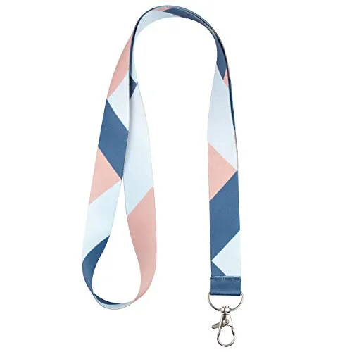 Umhängeband – Ausweishalter – Schlüsselanhänger – Visitenkarte – Studentenkarte – Buskarte (Mistyrose) 1