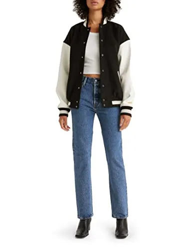 Levi's Damen 501® Jeans - Shout Out Stone - Klassische High Waist Jeans mit geradem Schnitt, ideal für jeden Anlass. Zwei aufgesetzte Gesäßtaschen und bequeme Passform für optimalen Tragekomfort.