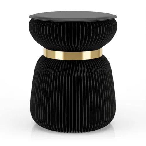 Tritthocker Schwarz von Lyveo