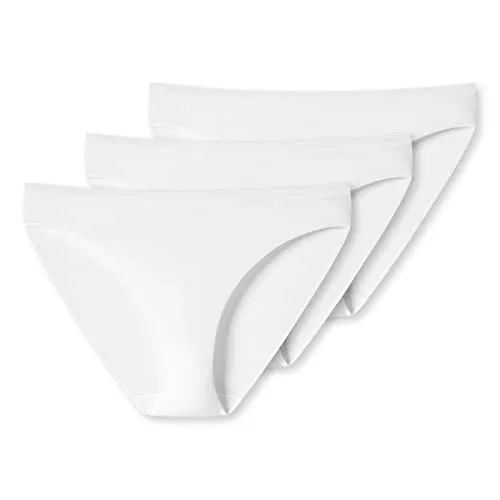 Uncover by Schiesser - Damen - Tai Slip - 3er Pack (3XL Weiß)