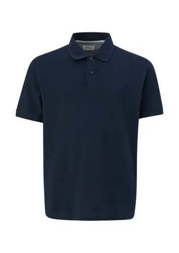 s.Oliver Poloshirt Big Size XXXL in Navy mit Kentkragen - Legeres Poloshirt aus 100% Baumwolle, ideal für den Alltag. Pflegeleicht und bequem, perfekt für entspannte Freizeitlooks.