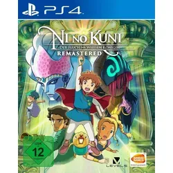Ni no Kuni: Der Fluch der Weißen Königin Remastered - [PlayStation 4] - Spiele: Erlebe die zauberhafte Remastered-Version des Rollenspiel-Meisterwerks mit atemberaubenden Animationen von Studio Ghibli und packender Musik von Joe Hisaishi. Begleite Oliver auf seiner emotionalen Reise!