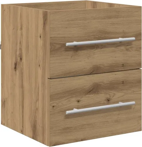 vidaXL Waschbeckenunterschrank Artisan-Eiche 38,5 x 41 x 48 cm
