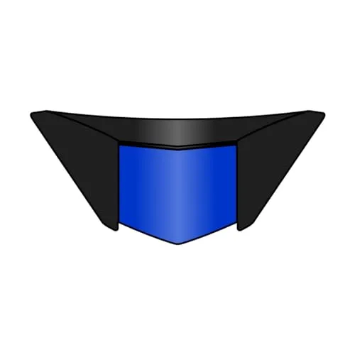 Airoh Spark Lufteinlass, Shogun Blue/Red, Hellblau