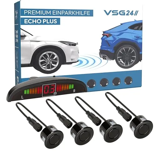 Produktbild VSG24 Premium Einparkhilfe VORNE mit Display