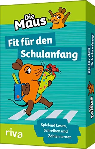 Die Maus – Fit für den Schulanfang: Lernspiel für Kinder ab 5 Jahren - Unterhaltungsliteratur, fördert spielend Lesen, Schreiben und Zählen für einen erfolgreichen Schulstart.