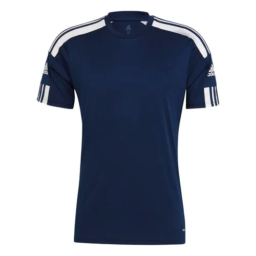 adidas Herren Trikot Squadra 21 - Blau XL - Herren-Shirts mit Aeroready-Technologie für optimalen Feuchtigkeitstransport, ideal für Fußballtraining und Spiele.