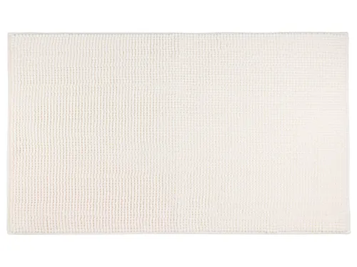 Gözze Badteppich Chenille 70 x 120 cm (Natur) - Badezimmer Badteppich aus 100 % Polyester Mikrofaser mit Anti-Rutsch-Beschichtung, ideal für Sicherheit und Komfort auf Fußbodenheizungen, waschbar bei 30 °C.