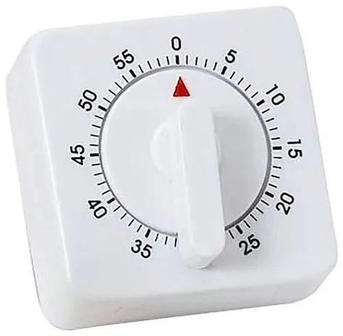 Atlanta Kurzzeitmesser Eieruhr, Küchentimer, Küchenaccessoire, bis 59 Minuten einstellbar