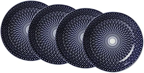 Ritzenhoff & Breker Suppenteller-Set Royal Reiko, 4-teilig - Elegantes Porzellangeschirr für stilvolle Suppen, spülmaschinengeeignet und perfekt kombinierbar mit der Royal-Serie.