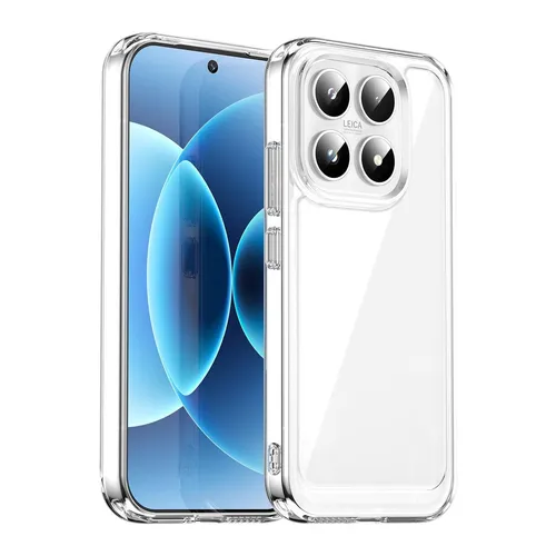 Handy Hülle Stoßfest für Xiaomi 17 TPU Acryl Hybrid Schutz Cover Transparent