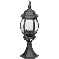 Produktbild Brilliant AUßENSTEHLEUCHTE, Schwarz, Metall, Glas, 50 cm, Lampen & Leuchten, Außenbeleuchtung, Außenleuchten