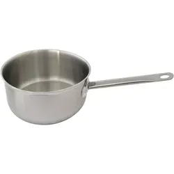 Gastro Stielkasserolle ÿ 18 cm 1,5 Liter Edelstahl Kochtopf Ofenfest Induktion