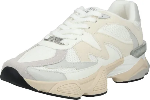 Sneaker STEVE MADDEN im modernen Chunky-Design - Stylische Damen Sneaker aus Lederimitat mit Mesh-Einsätzen und gepolsterter Sohle für hohen Komfort. Ideal für lässige Freizeitlooks und sichere Passform dank klassischer Schnürung.