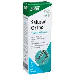 SALUSAN Ortho Teufelskralle Gel 50 ml - Praktisches Gel zur Unterstützung der Pflege, ideal für die Anwendung bei sportlichen Aktivitäten, 50 ml für eine gezielte Anwendung.