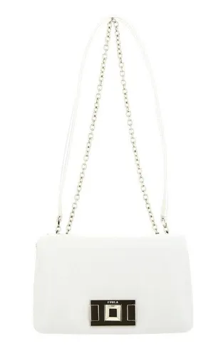 Furla Umhängetasche Lulu - Elegantes Design - Elegante FURLA Umhängetasche Lulu aus hochwertigem Leder, vielseitig einsetzbar mit zwei Schulterriemen. Ideal für jeden Anlass, bietet sie Stil und Funktionalität in kompaktem Format.
