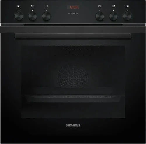 Siemens HE213ABB4 iQ300, Einbau-Herd 60 x 60 cm, 3D Heißluft für gleichmäßige H