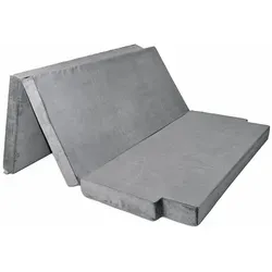 Premium Schlafauflage VW T5 T6 California Beach Matratze 200x150x10 cm Grau