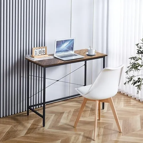 Mevsim Store Schreibtisch - Computertisch 100x45x75 cm - PC-Schreibtisch, PC-Schreibtisch - Bürotisch - Holz - Büro,für Wohnzimmer, Brauner Holzschreibtisch
