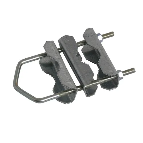 Doppelmastschelle für Mast Ø 38