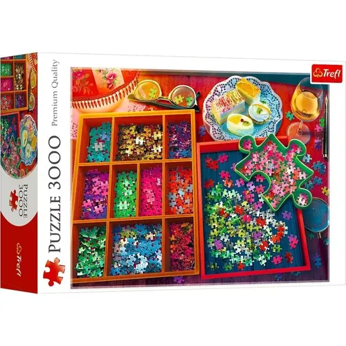 Trefl 33079 Klassische Puzzles - Klassisches 3000 Teile Puzzle, ideal für Erwachsene und Kinder ab 15 Jahren. Fördert Geduld und Konzentration, aus umweltfreundlichen Materialien gefertigt und mit reduziertem Lichtreflexion.