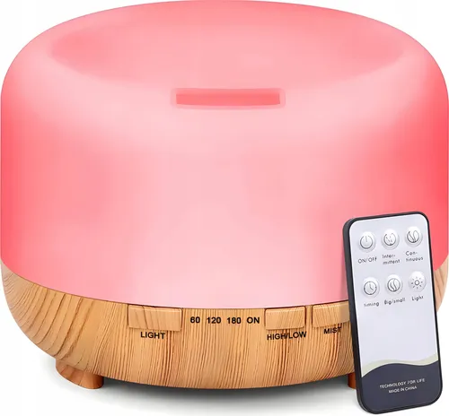 Ultraschall-Luftbefeuchter 300 Ml Mit Led-Diffusor Und Aromatherapie-Funktion