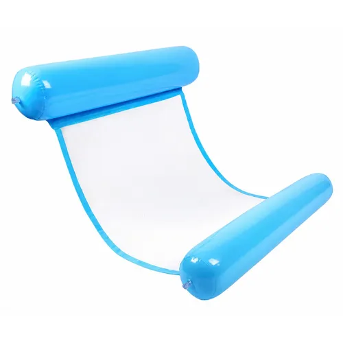 Wasser Hängematte Aufblasbar 120x70 cm Pool Luftmatratze mit Netz für Strand