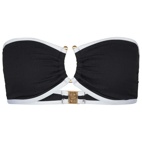 Seafolly - Women's Beach Bound Ring Front Bandeau - Bikini-Top Gr 40 schwarz