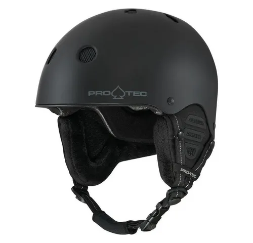 Pro-tec Allroundhelm Low Pro Snow - XL/XXL - Robuster Allroundhelm in Matte Black, ideal für den Wintersport. Mit 100% Polyester für hohen Tragekomfort und optimale Anpassung.