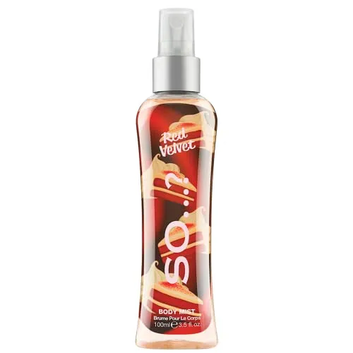 Body Mist By So…? Damen Red Velvet Duftendes Körpernebel, bodyspray für damen 100ml