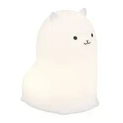 LED Nachtlicht Kinderlampe Tischlampe Weiß mit Farbwechsler - Tischleuchten für Kinderzimmer, sorgt für Geborgenheit mit warmweißem Licht und farbwechselnden Effekten – ideal als tragbare Leuchte.