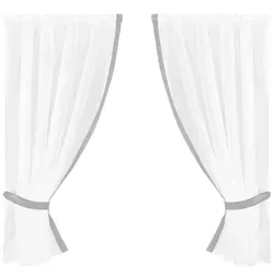 Arsvita Gardinenset mit Stangendurchzug 