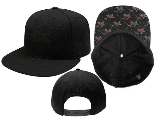 Iron Maiden Baseball Cap Band Logo Trooper Brim Nue offiziell Schwarz snapback