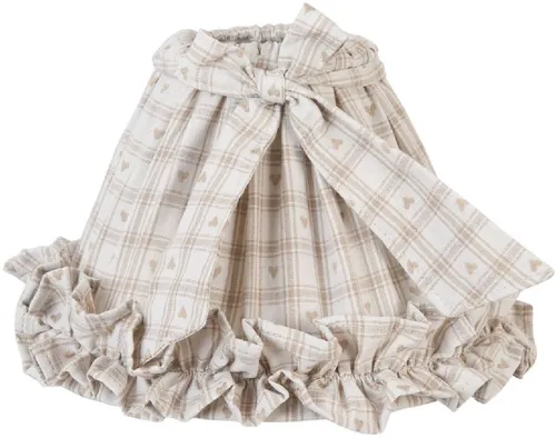 Clayre & Eef Lampenschirm 23x15 cm beige E27 in beige von Clayre & Eef