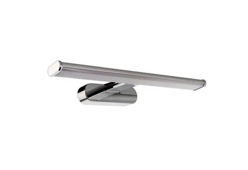 SEBSON LED Spiegelleuchte 40cm IP44, Wandmontage, 8W 600lm in silber von SEBSON