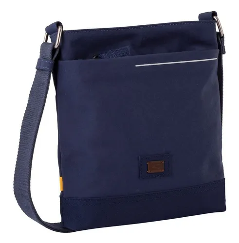 camel active Umhängetasche City BB, Dark Blue - Umhängetasche aus 100% Nylon, stufenlos verstellbarer Schulterriemen für optimalen Tragekomfort, ideal für den Alltag.