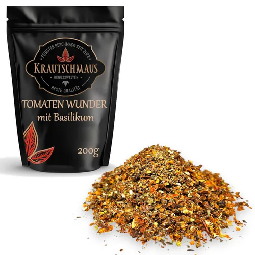 200g Gewürz Tomaten Wunder mit Basilikum Knoblauch aromatische Gewürzzubereitung