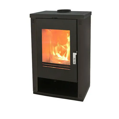 EEK A+ Kaminofen Verso Theia 9.0 kW mit großer Sichtscheibe