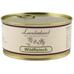 Lunderland Dose Wildfleisch | 300g Hundefutter nass