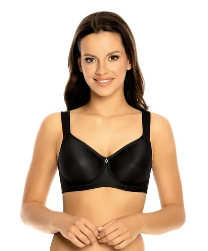 Viania Minimizer-BH 14586 mit Bügel, Schwarz, Größe 90 - Funktionsunterwäsche mit atmungsaktiven, gemoldeten Cups für optimalen Tragekomfort und starken Halt – ideal für jeden Tag.