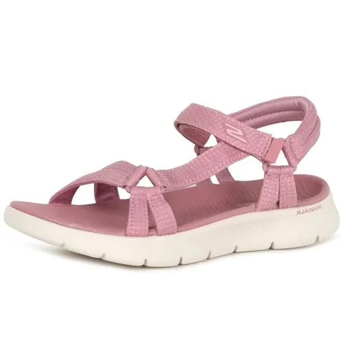 Skechers Damen Sandals, Purple, 38 EU - Wanderschuhe, leicht und bequem für entspannte Wanderungen und Outdoor-Aktivitäten.