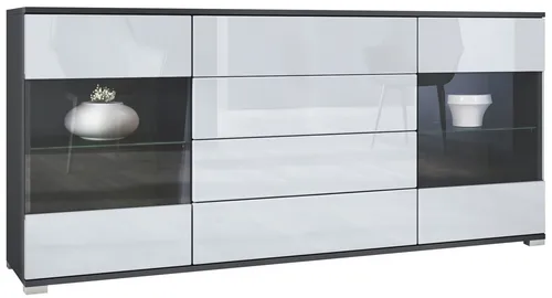 Vladon Sideboard Bari V2 in weiß von Vladon